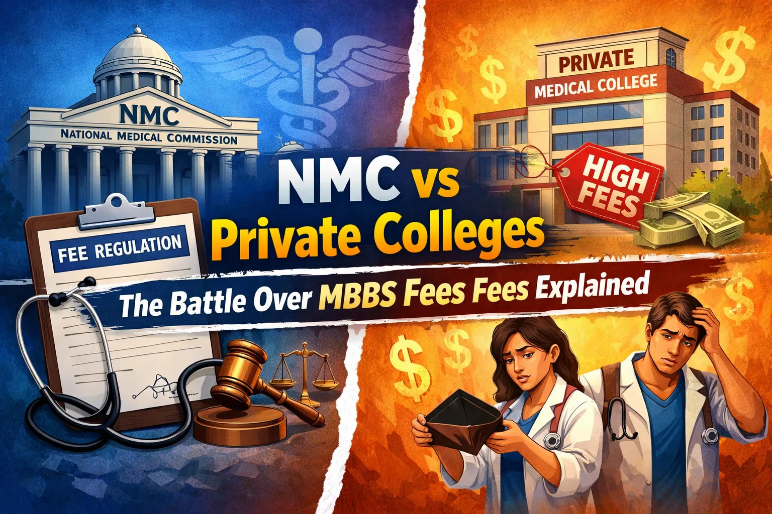 MBBS Fees: The tug-of-war between NMC, private colleges